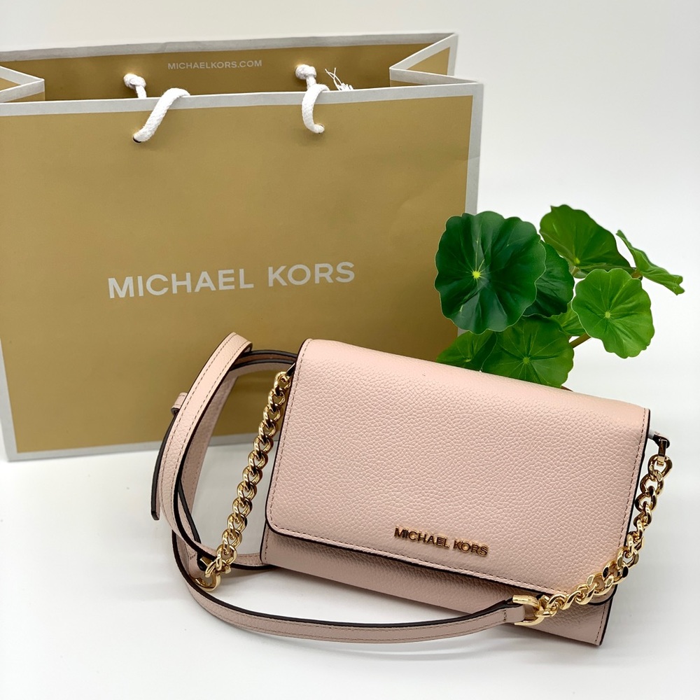 Michael Kors Jet Set Phone Crossbody Bag - Picture 2 of 14